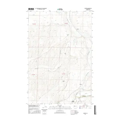 2017 Map of Hooper, 2017 Print