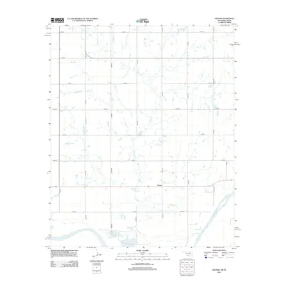 2012 Map of Hooper, 2012 Print
