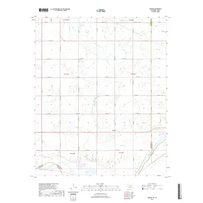 2019 Map of Hooper, 2019 Print