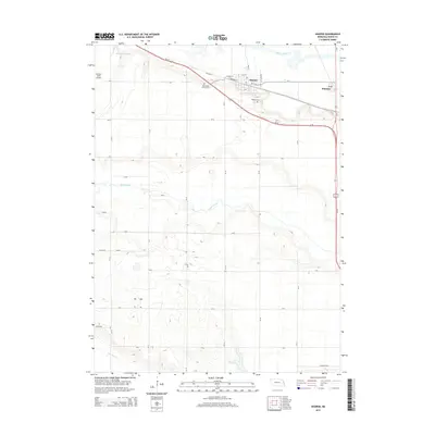 2014 Map of Hooper, 2014 Print