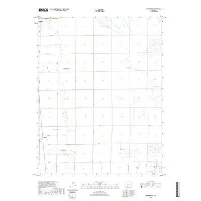 2019 Map of Hooper East, 2019 Print