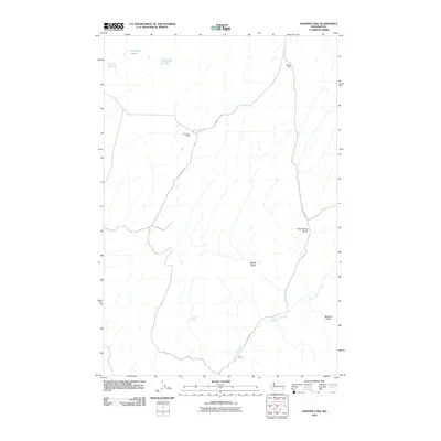 2011 Map of Hooper Lake, 2011 Print