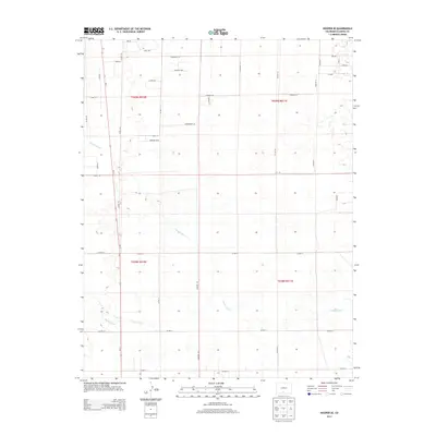 2013 Map of Hooper SE, 2013 Print