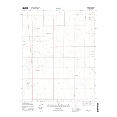 2016 Map of Hooper SE, 2016 Print