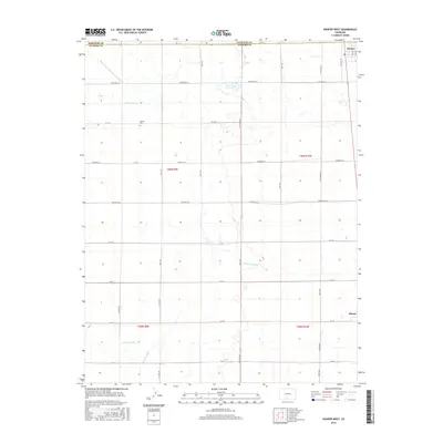 2016 Map of Hooper West, 2016 Print