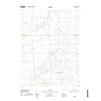 2018 Map of Hooppole, 2018 Print