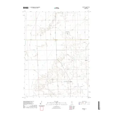 2021 Map of Hooppole, 2021 Print