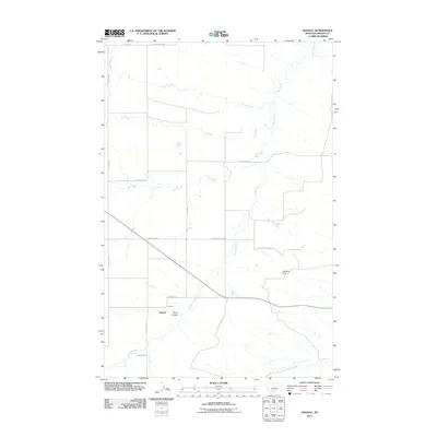 2011 Map of Hoosac, 2011 Print