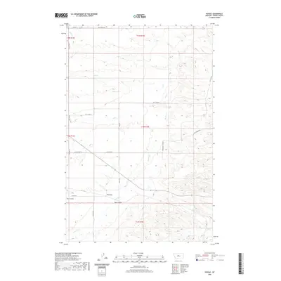 2020 Map of Hoosac, 2020 Print