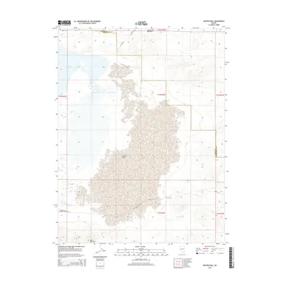 2015 Map of Hooten Well, 2015 Print
