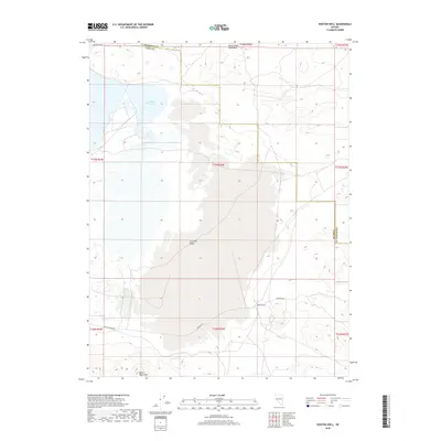 2018 Map of Hooten Well, 2018 Print