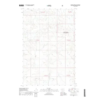 2017 Map of Hootowl Creek East, 2017 Print