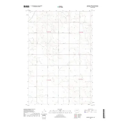 2017 Map of Hootowl Creek SW, 2017 Print
