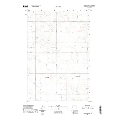 2020 Map of Hootowl Creek SW, 2020 Print