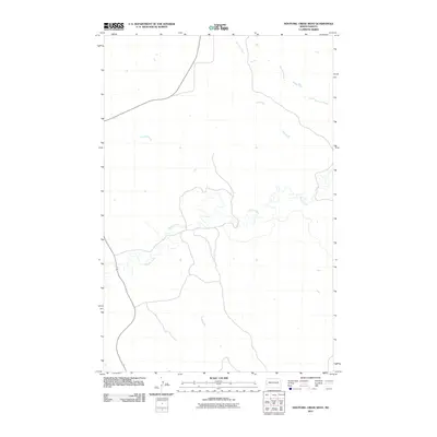 2011 Map of Hootowl Creek West, 2011 Print