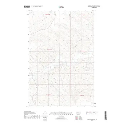 2019 Map of Hootowl Creek West, 2019 Print