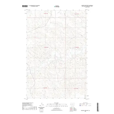 2020 Map of Hootowl Creek West, 2020 Print