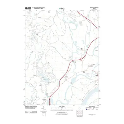 2010 Map of Hooven, 2010 Print