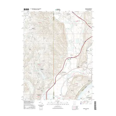 2016 Map of Hooven, 2016 Print