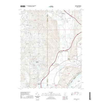 2019 Map of Hooven, 2019 Print