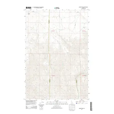 2013 Map of Hoover Point, 2013 Print