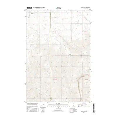 2017 Map of Hoover Point, 2017 Print