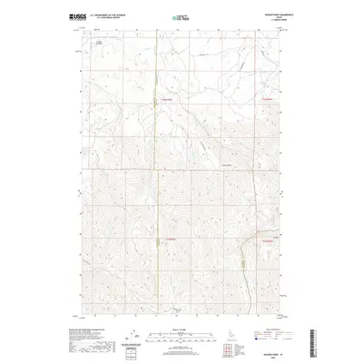 2020 Map of Hoover Point, 2020 Print