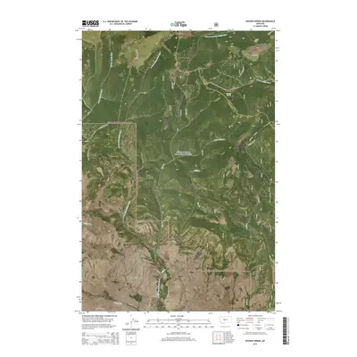 2014 Map of Hoover Spring, 2014 Print