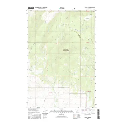 2017 Map of Hoover Spring, 2017 Print
