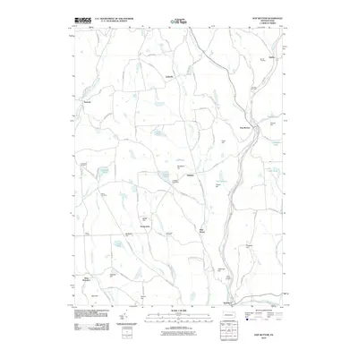 2010 Map of Hop Bottom, 2010 Print