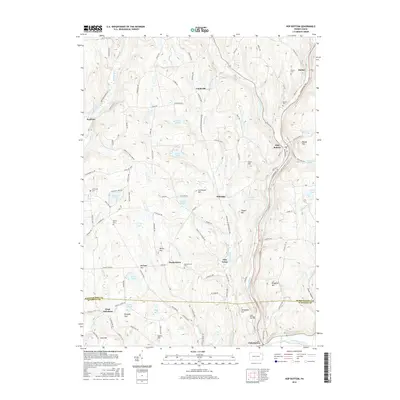 2016 Map of Hop Bottom, 2016 Print