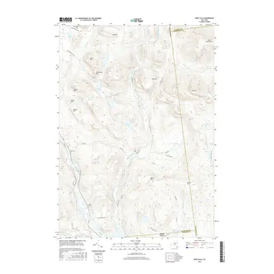2016 Map of Hope Falls, 2016 Print