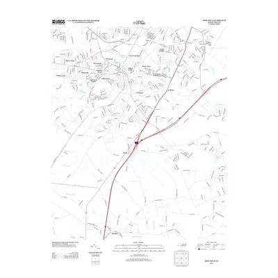 2013 Map of Hope Mills, 2013 Print