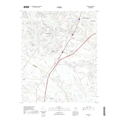 2019 Map of Hope Mills, 2019 Print