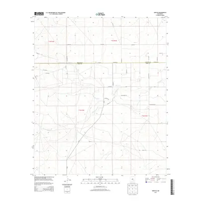 2013 Map of Hope NE, 2013 Print