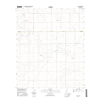 2017 Map of Hope NE, 2017 Print