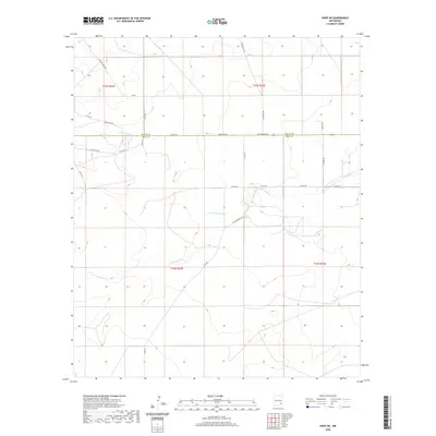 2020 Map of Hope NE, 2020 Print