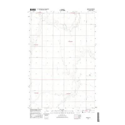 2017 Map of Hope NE, 2017 Print