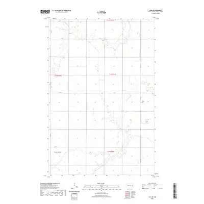 2020 Map of Hope NE, 2020 Print
