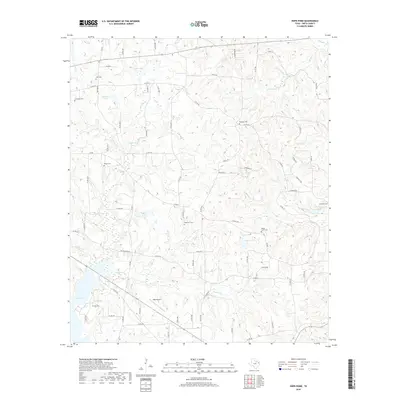 2019 Map of Hope Pond, 2019 Print