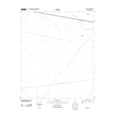 2011 Map of Hope SW, 2011 Print