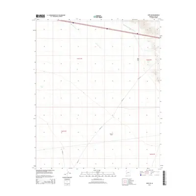 2014 Map of Hope SW, 2014 Print