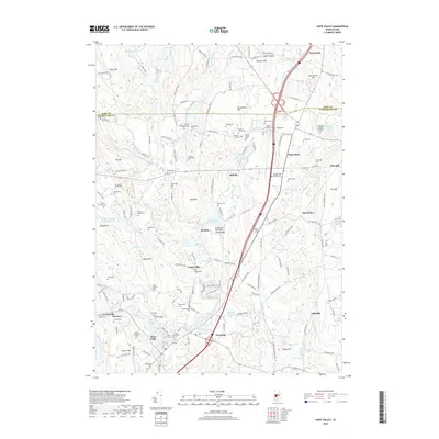 2018 Map of Hope Valley, 2018 Print