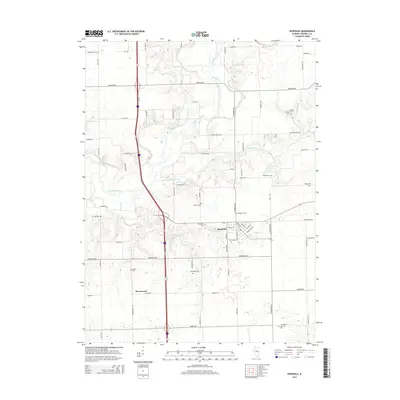 2015 Map of Hopedale, 2015 Print