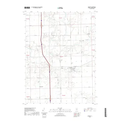 2018 Map of Hopedale, 2018 Print