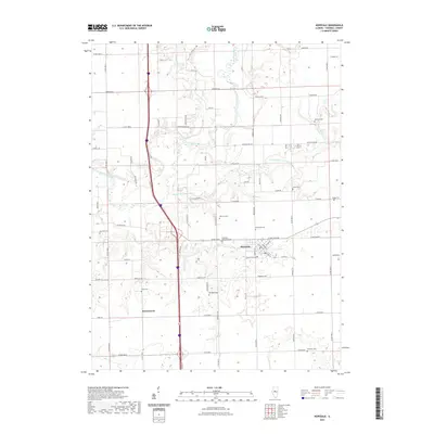 2021 Map of Hopedale, 2021 Print