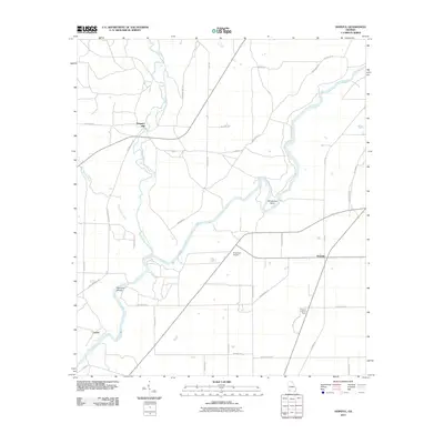 2011 Map of Hopeful, 2011 Print