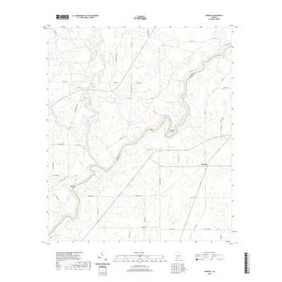 2020 Map of Hopeful, 2020 Print