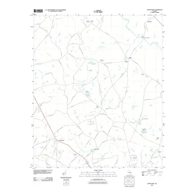 2011 Map of Hopeulikit, 2011 Print