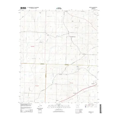 2014 Map of Hopeville, 2014 Print